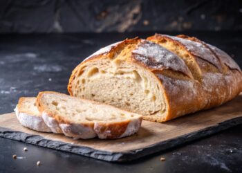 Gambaran sourdough yang telah dipanggang dan siap dikonsumsi. (freepik/wahyu_t)