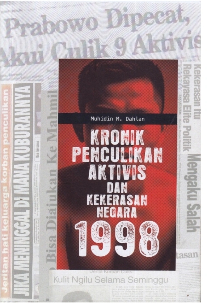 Foto sampul buku Kronik Penculikan Aktivis dan Kekerasan Negara 1998. (goodreads.com)