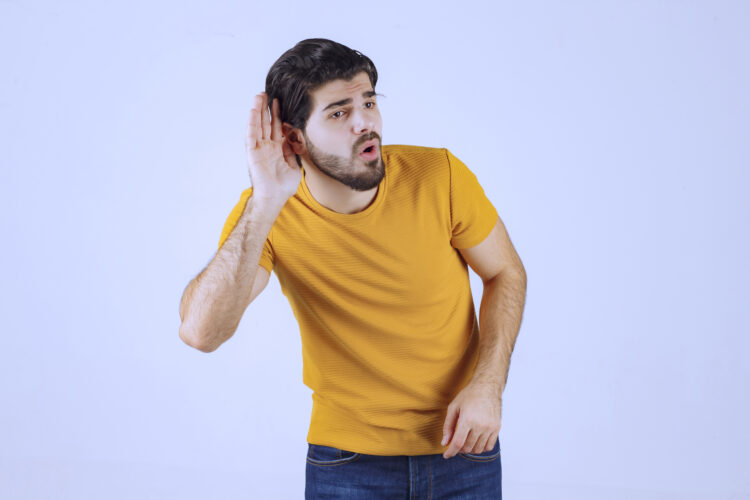 Ilustrasi tone deaf. (freepik.com)