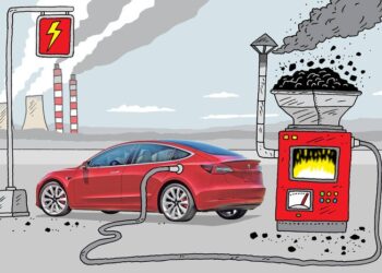 Kendaraan Listrik (EV) belum sepenuhnya ramah lingkungan. (oto.detik.com)