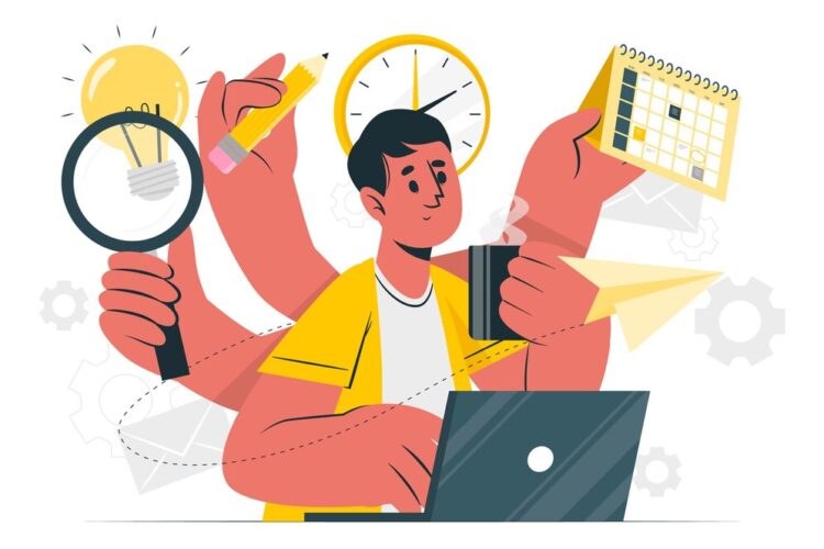 Ilustrasi Toxic Productivity (Freepik.com)