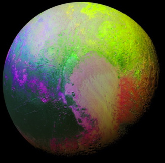 New Horizons Tampilkan Pluto Yang Penuh Warna