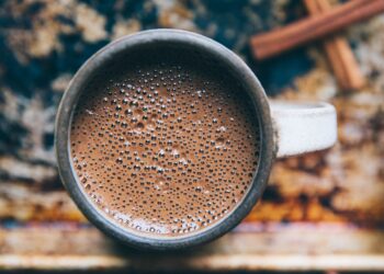 ilustrasi coklat panas