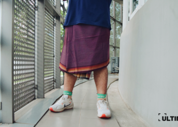 Ilustrasi seorang pria berfesyen menggunakan rok sebagai bentuk ekspresi diri. (ULTIMAGZ/Bryant Alexander)