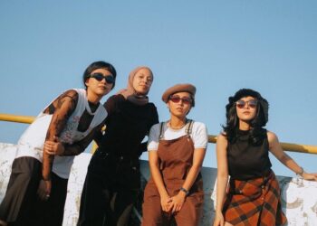 Anggota The Dare (dari kiri ke kanan), Riri, Yola, Meigaali, dan Desita. (Instagram/ __thedare__)