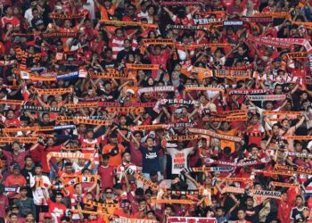 Ilustrasi penonton pertandingan Persija. (Foto: inews.id)