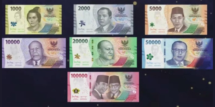 Bank Indonesia Resmi Keluarkan 7 Uang Rupiah Baru 2022