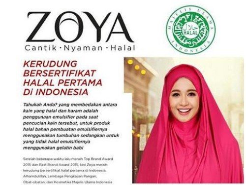 Kemunculan Jilbab Bersertifikasi Halal yang Patut Dipertanyakan